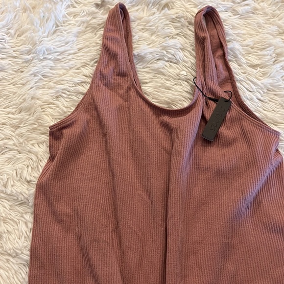 Skims wrinkle bodysuit rose clay - Picture 2 of 5